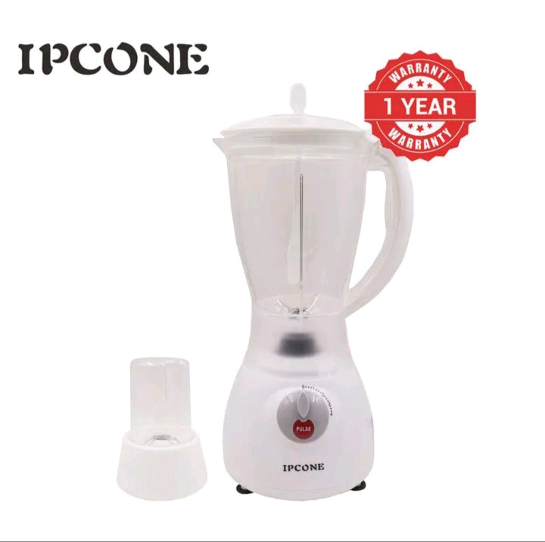 IPCONE 1.5L 2 In 1 Motor Stainless Steel Blender HT-JD-004 Quality With Grinder Juicer ipcone blender Ipcone blender