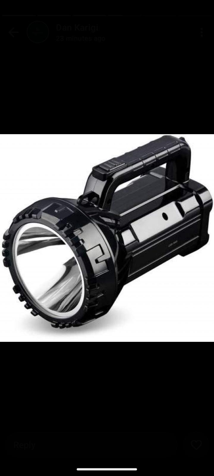 DP LED Super Bright 75W Rechargeable Long-Range Search Torch