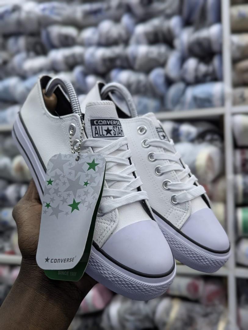 Leather rubbers shoes,flat canvas all stars, available from sizes 37-42 in different colours, Maroon,grey,white red-cut,black sole white,black ,white black-cut,quality assured, leather