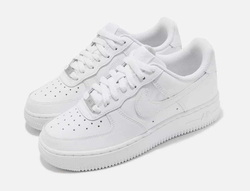Original Air Force 1 Hard Leather White Low Cut Airforce1 High-Quality Sneakers, Airforce 1 Shoes.