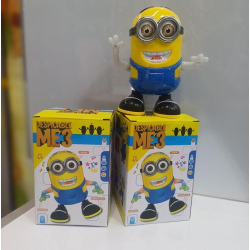 Dancing Minion With Music And Flashing Light.Despicable Me Dancing Minion Toy perfect baby boy birthday gift
