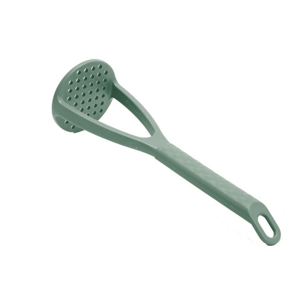 Potato Masher Manual Masher Kitchen Masher Non-Scratch Silicone Potato Pumpkin Ricer Smasher Kitchen Tools for Bean, Root Vegetables, Fruits, Baby Food, Avocado potato masher