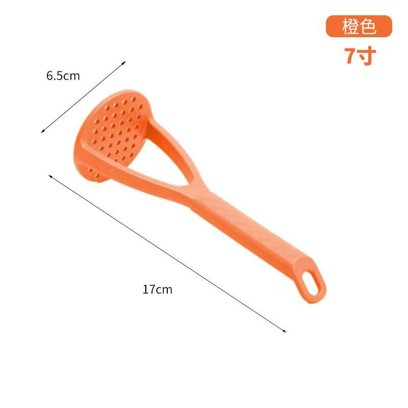 Potato Masher Manual Masher Kitchen Masher Non-Scratch Silicone Potato Pumpkin Ricer Smasher Kitchen Tools for Bean, Root Vegetables, Fruits, Baby Food, Avocado potato masher