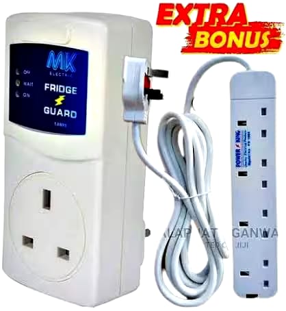 AILYONS 90L DOUBLE DOOR REFRIGERATOR + FREE FRIDGE GUARD & EXTENSION | Compact, Energy Efficient, Stylish