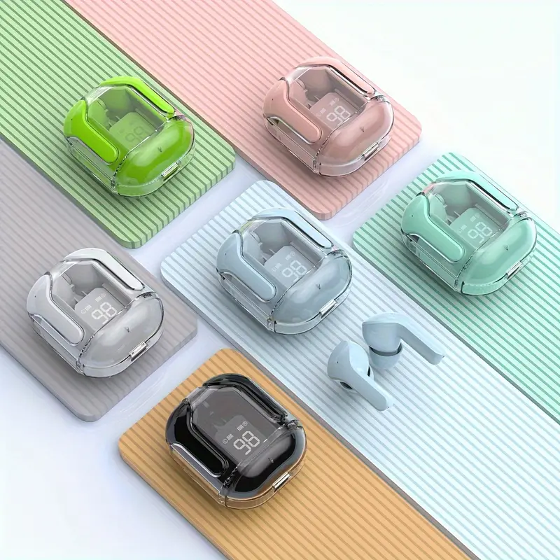 GreatMall® Air31 Tws Earpods Wireless Earbuds Bluetooth Earphones Sport Gaming Headsets Noise Reduction Mic Headphones with LED Display For Android&iphone