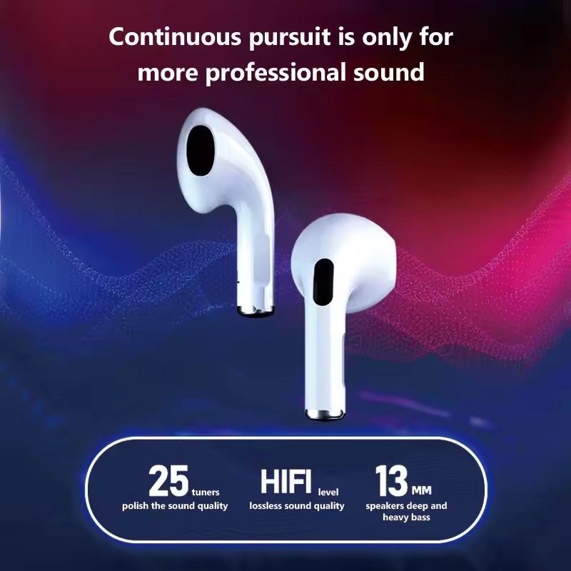 GreatMall® TWS Air Pro4 Bluetooth Earphones Wireless Earbuds Mini Sports Earpods Music For iPhone Xiaomi Huawei Redmi