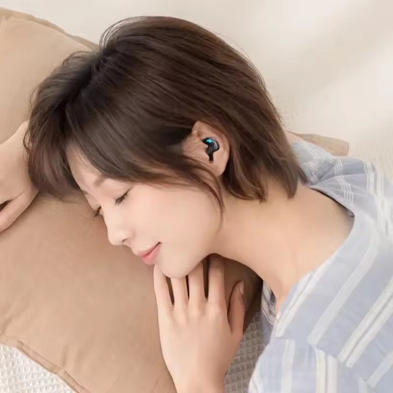 GreatMall® X55 Sleeping Earbuds Wireless Mini Headphones For Work TWS Bluetooth Earphone Stereo Hidden Headsets with Mic HD Call Sport Earpods