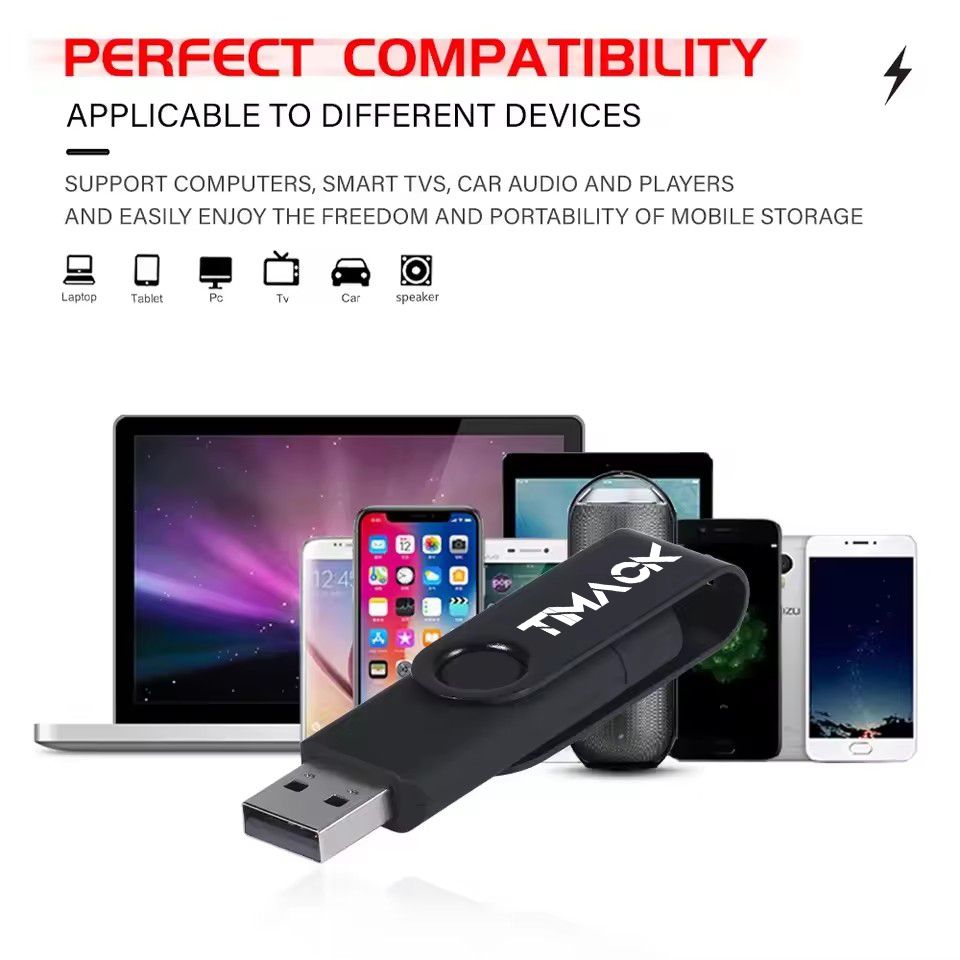【FREE GIFT】TIMACK® 128GB USB 3.0 Metal OTG 2 IN 1 Type C Flash Drive 64GB Pen Drive 16GB Pendrive Disk On Key USB Stick Memory Flash Disk Real Capacity Promotion