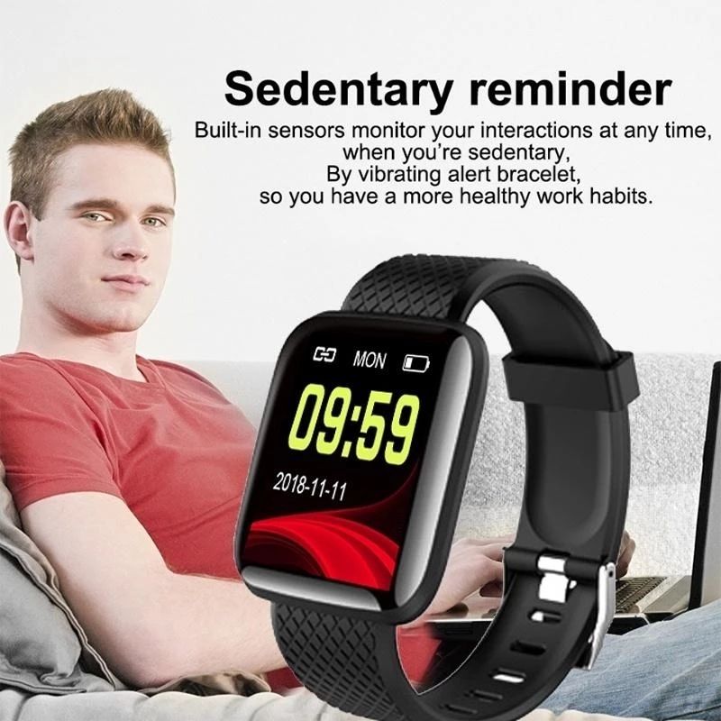 GreatMall® Smart Watch Sport Wristband Running Fitness Monitor Track Heart Rate Message Remind Men Smartwatch Woman Clock