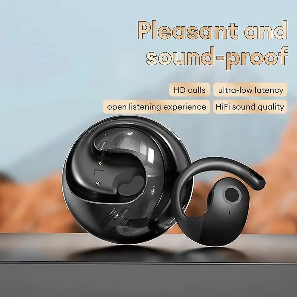 GreatMall® TWS Bluetooth Earphone Wireless Earbuds JM13 HiFi Sound Ear Hook Sport Music Earpods IPX5 Waterproof Headset for Android IOS