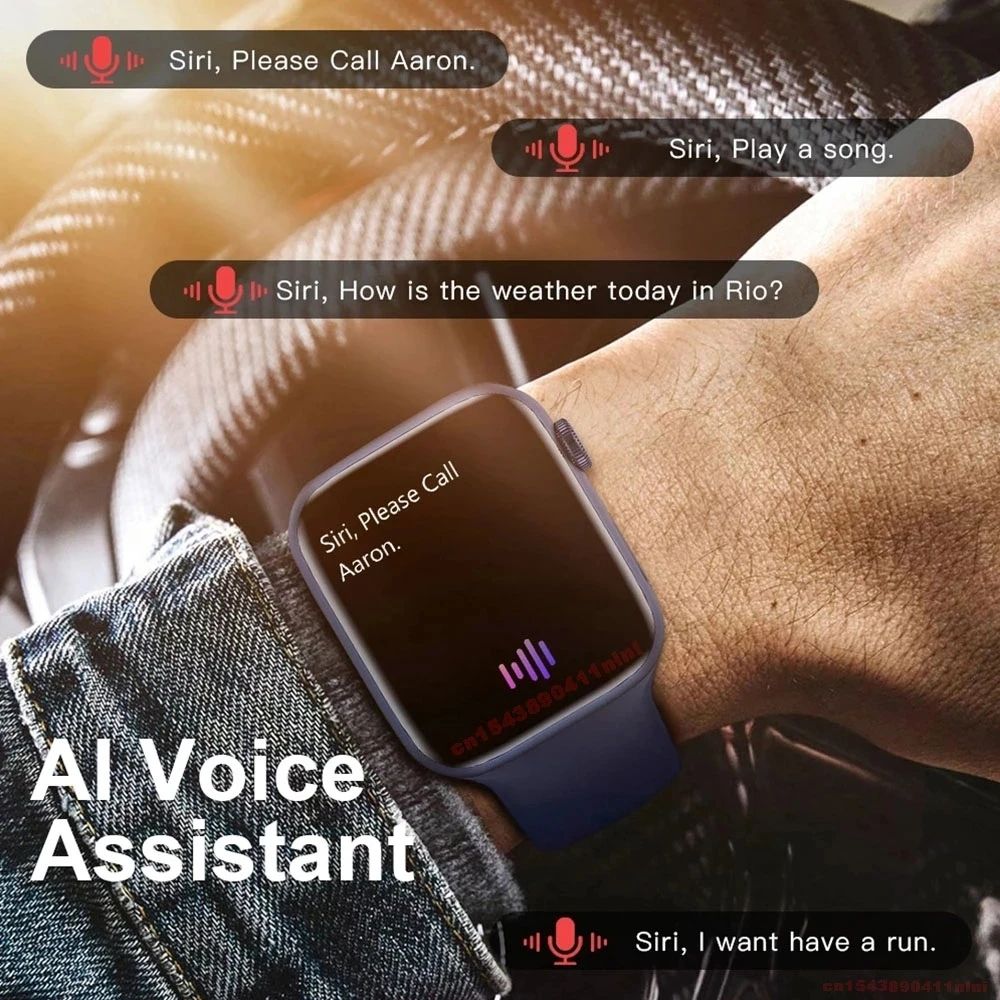 GreatMall® SmartWatch Smart Watch for Men I8 Pro Max Series 8 Phone Call Custom Watch Face Sport Waterproof Women Man Wearable