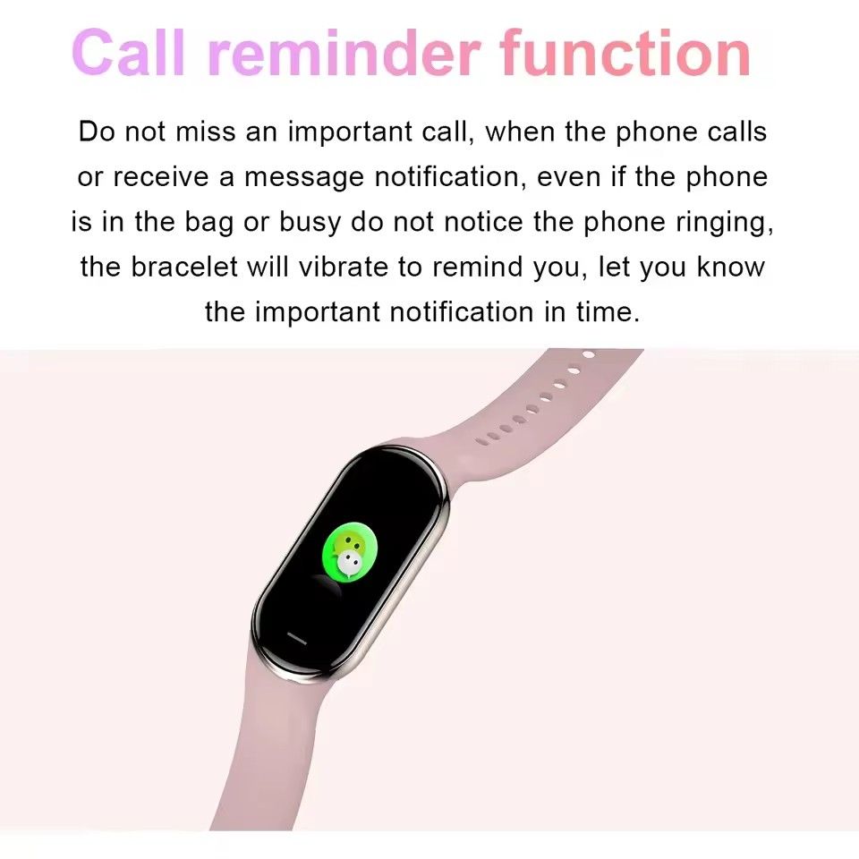 GreatMall® Mi Band 9 Full touch SmartWatch Men Women Monitoring Bluetooth Call HeartRate Sports Fitness Tracking Smart Watch For Xiaomi iOS