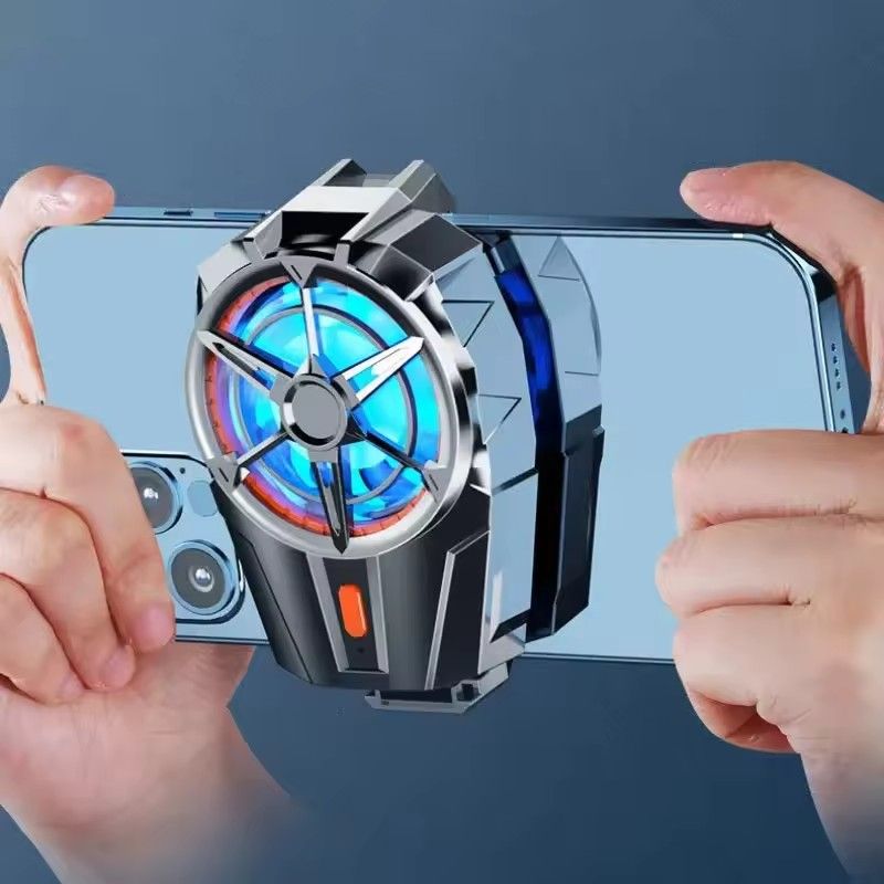 GreatMall® X52 Cooling Fans For Mobile Phone Rechargeable Battery Silent Cooler Three Speed Adjustable Cell Phone Gaming Radiator Clip