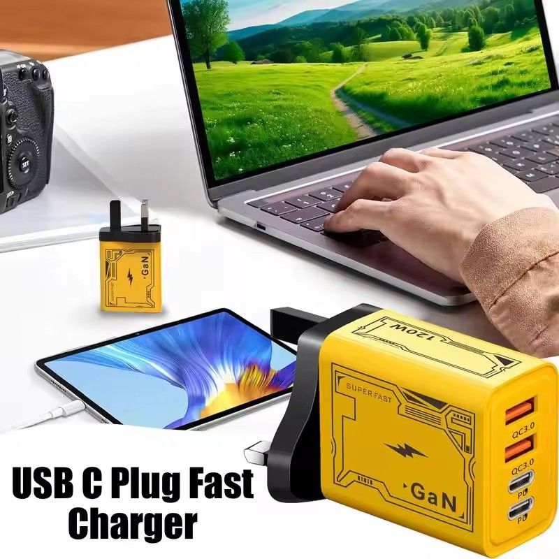 GreatMall® 65W USB Charger Type C Fast Charging Mobile Phone Charger For iPhone Xiaomi Samsung Huawei Quick Charger Travel Charge Adapter