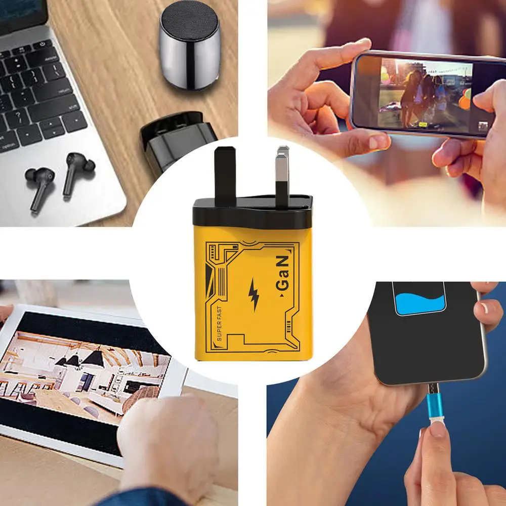 GreatMall® 65W USB Charger Type C Fast Charging Mobile Phone Charger For iPhone Xiaomi Samsung Huawei Quick Charger Travel Charge Adapter