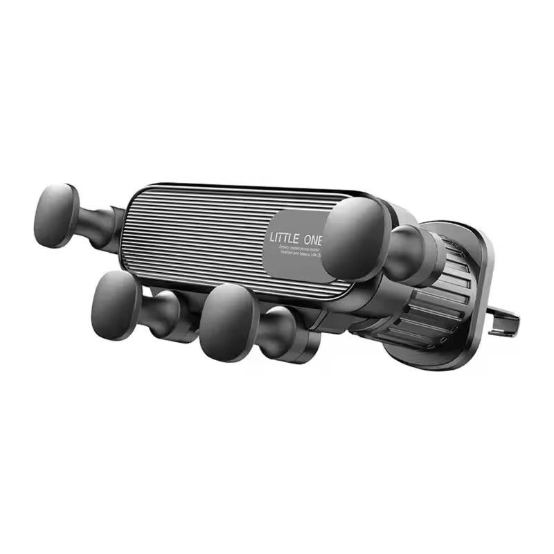 GreatMall® New 360° Rotation Gravity Car Phone Holder Air Vent Clip Navigation Stand Telescopic Air Outlet Phone Support for 4.7-7 inc