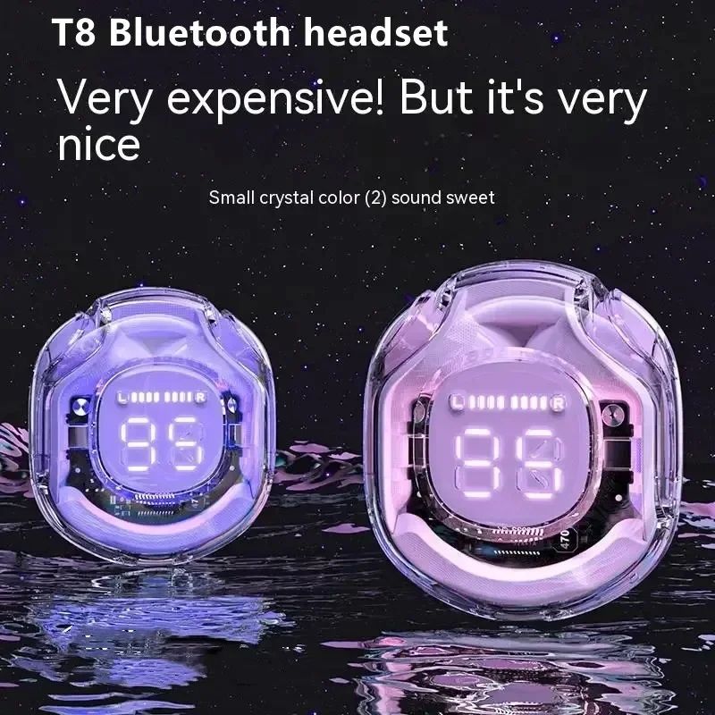 GreatMall® NEW AIR39 Wireless Earbuds BT5.3 Bluetooth Earphone TWS Headphones ENC Earpods LED Power Digital Display Stereo Sound for Sports