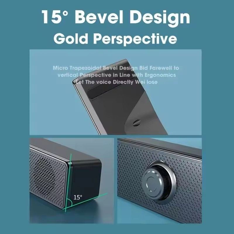 TIMACK Home Theater Sound System Bluetooth Speaker 4D Surround Soundbar Computer Speaker For TV Soundbar Box Subwoofer Stereo Music Box