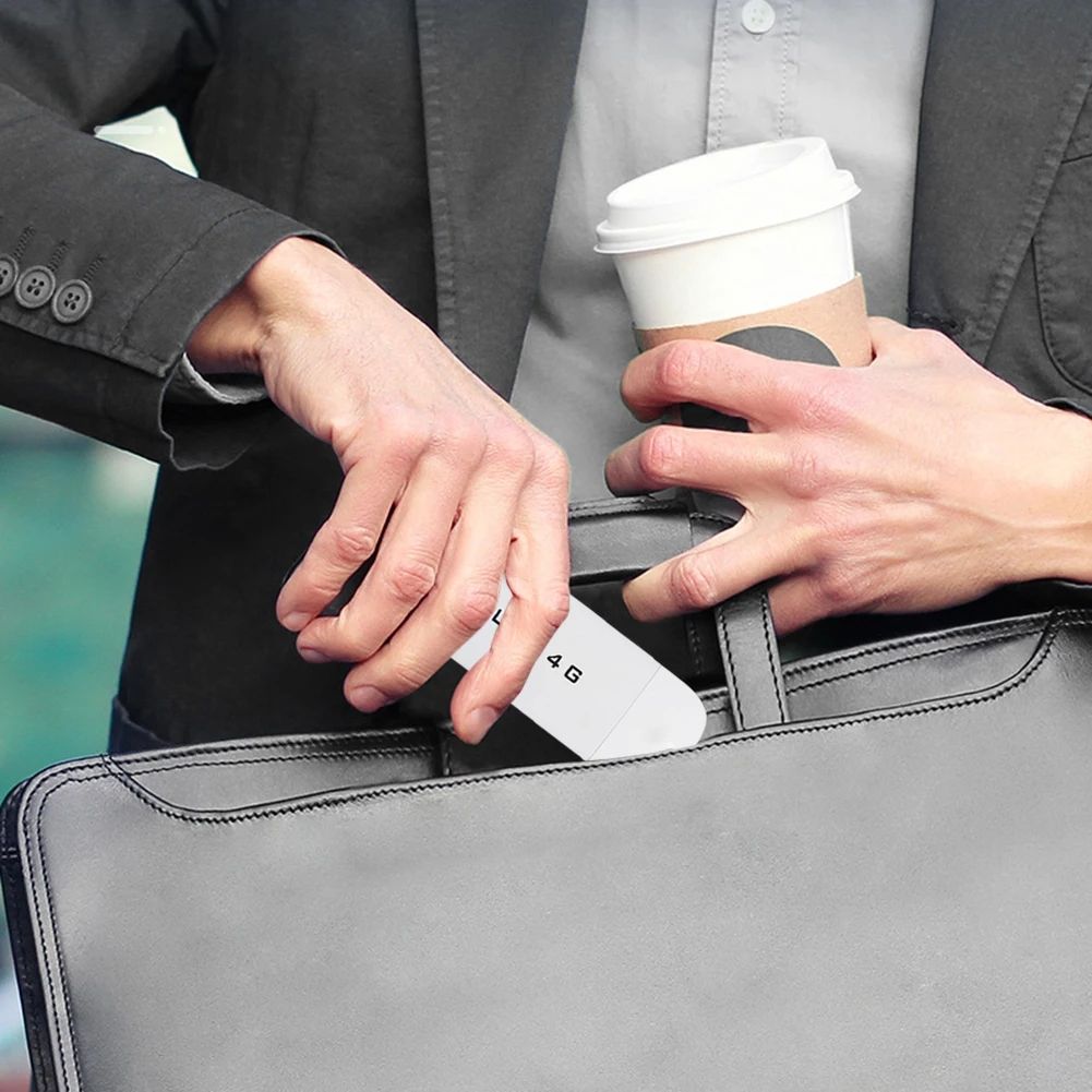 GreatMall® 4G LTE USB Modem Dongle 150Mbps Wireless WiFi Mobile Router SIM Card Network Card Pocket WiFi Hotspot Router for Home Office