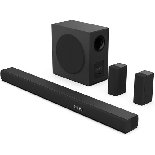 CLEARANCE OFFER !!!! Hisense Soundbar HS5100 Surround sound system 5.1, 540W Total Output Power, 6.5” Wireless subwoofer, Rear surround speakers, Dolby Digital Plus+ FREE GIFTS.