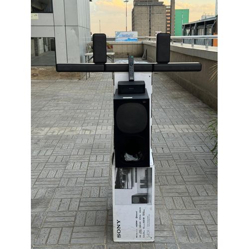 Sony HT-S40R Real 5.1ch Dolby Audio Soundbar for TV with Subwoofer & Wireless Rear Speakers, 5.1ch Home Theatre System (600W, Bluetooth & USB Connectivity, HDMI & Optical Connectivity