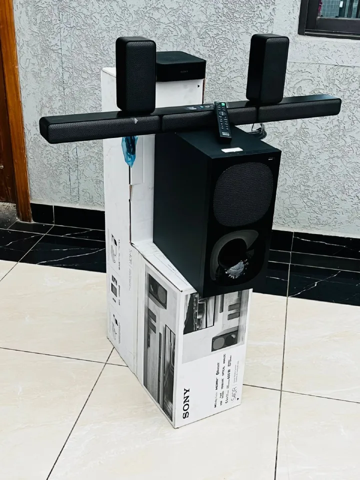 !!!! Sony HT-S40R Real 5.1ch Dolby Audio Soundbar for TV with Subwoofer & Wireless Rear Speakers, 5.1ch Home Theatre System (600W, Bluetooth & USB Connectivity, HDMI & Optical Connectivity