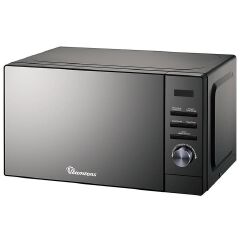 Ramtons RM/458 Digital Microwave Oven, 20 Litres Capacity, 700wPower Output, Featuring LED Display, 8 Auto Menu Programs, Defrost-by-Weight/Time & Child Lock Safety.