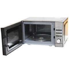 Ramtons RM/458 Digital Microwave Oven, 20 Litres Capacity, 700wPower Output, Featuring LED Display, 8 Auto Menu Programs, Defrost-by-Weight/Time & Child Lock Safety.
