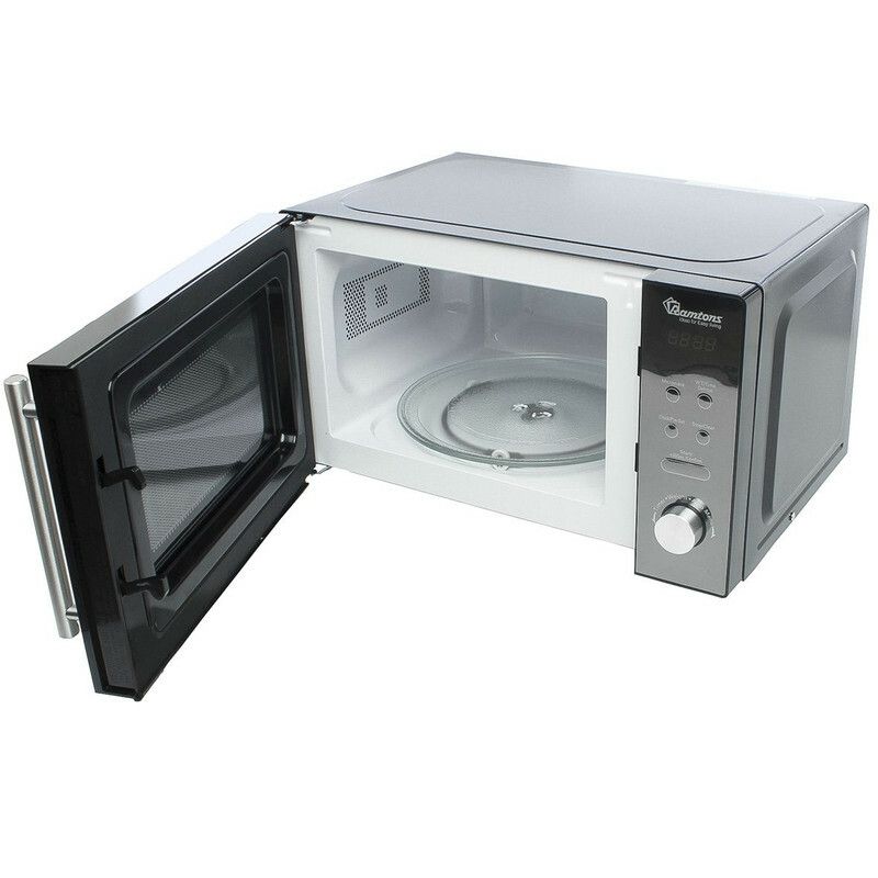 🔥🍽️ AILYONS 1100W Electric Microwave Oven — Silver LM-2004 | Powerful, Stylish & Backed by 12-Month Warranty! ✨📦