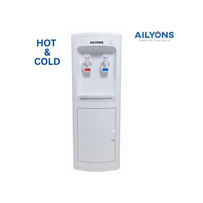 🔥 CLEARANCE MADNESS! Get the AILYONS AFK-110 Hot & Cold Water Dispenser + Storage Cabinet — Classic White .LIMITED STOCK! Premium AILYONS Hot & Cold Dispenser! ❄️💧