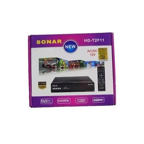 ✨Sonar Sonar Free To Air 1080P Full HD Digital Set Box Decoder No Monthly Subscriptions.
say bye for monthly subscriptions.