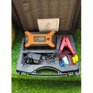 🎀Portable High Power Automobile Emergency Mobile Power Supply Jump Starter And Air Compressor For Cars With LED Lighting Charging, 3-Bright Emergency Lighting Modes