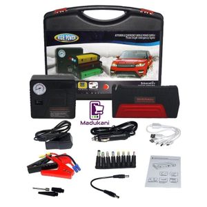 🎀Portable High Power Automobile Emergency Mobile Power Supply Jump Starter And Air Compressor For Cars With LED Lighting Charging, 3-Bright Emergency Lighting Modes