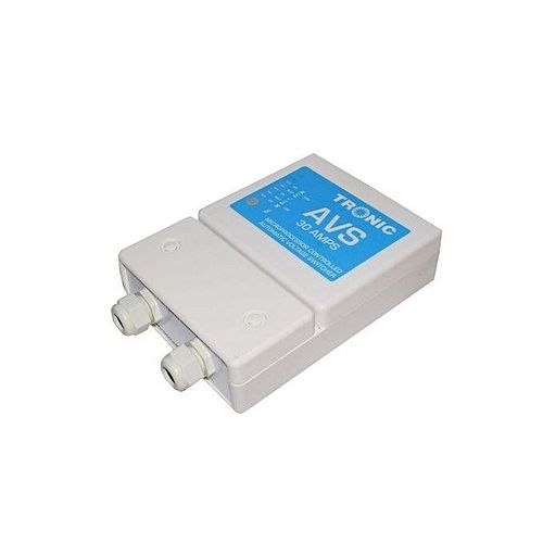 The Tronic AVS 30 Amps (AVS30) Surge Protector heavy-duty automatic voltage switcher__ designed to protect large appliances and entire circuits from unstable power.