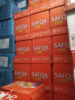 Elevate your office productivity with the Safqa A4 80 GSM  PRINTING Paper , the ultimate solution for high-volume, professional printing.