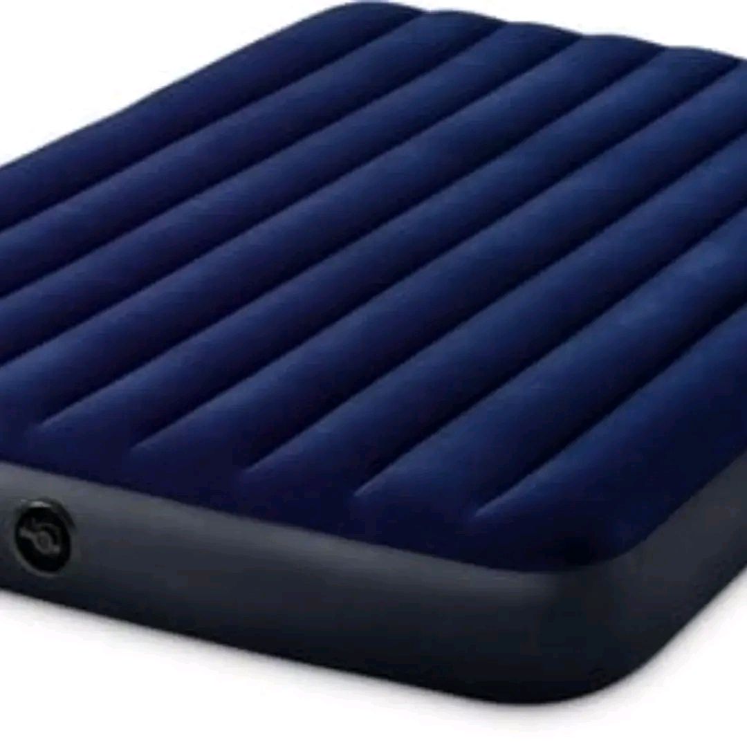 OFFER!! OFFER !!  🛏️ INTEX Inflatable Air Mattress 3*6/ 4x6/5x6/6x6 + FREE Electric Pump | Dura-Beam Fiber-Tech Technology