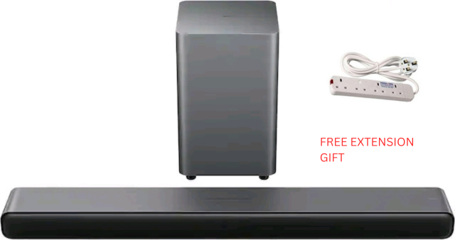 CLEARANCE OFFER!!! TCL S55H Wireless Soundbar 220W 2.1 Ch Dolby Atmos 1 YEAR WARRANTYY. WITH FREE EXTENSION GIFT