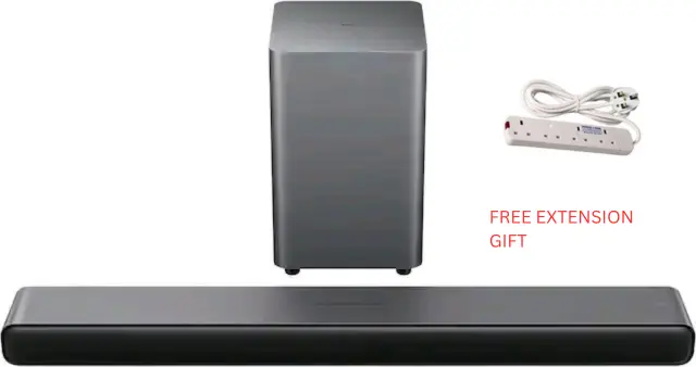 CLEARANCE OFFER!!! TCL S55H Wireless Soundbar 220W 2.1 Ch Dolby Atmos 1 YEAR WARRANTYY. WITH FREE EXTENSION GIFT
