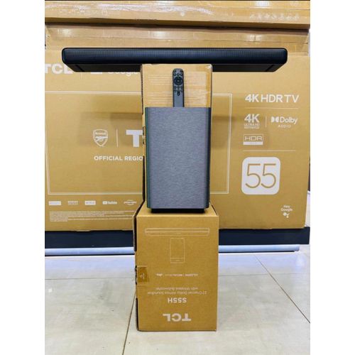 CLEARANCE OFFER!!! TCL S55H Wireless Soundbar 220W 2.1 Ch Dolby Atmos 1 YEAR WARRANTYY. WITH FREE EXTENSION GIFT