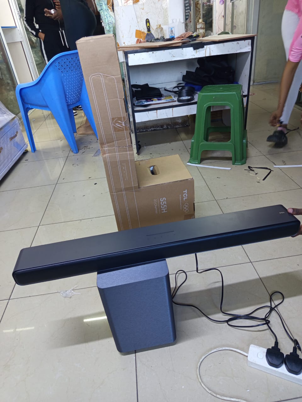 CLEARANCE OFFER!!! TCL S55H Wireless Soundbar 220W 2.1 Ch Dolby Atmos 1 YEAR WARRANTYY. WITH FREE EXTENSION GIFT