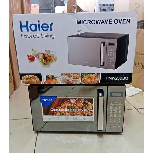CLEARANCE DEAL !!!!!! Haier 20L Microwave Oven HM20DB | 700W | 6 Auto Menus | 11 Power Levels | Auto Defrost | Speed Defrost | Cooking Alert | 2-Year Warranty