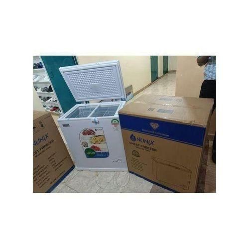 Nunix 100L Large Capacity Chest Freezer with Ecocare and Energy Saving Technologies+ Free Freezer Guard