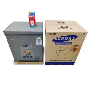 Ecomax 60L Chest Freezer, Low Energy Consumption,100% CFC Free, Low Noise Level, Easy To Clean, Reliable Quality - 1 YR WARRANTY + FREE FREEZER GUARD