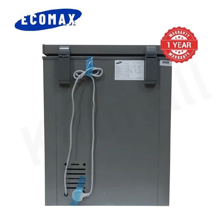 Ecomax 60L Chest Freezer, Low Energy Consumption,100% CFC Free, Low Noise Level, Easy To Clean, Reliable Quality - 1 YR WARRANTY + FREE FREEZER GUARD