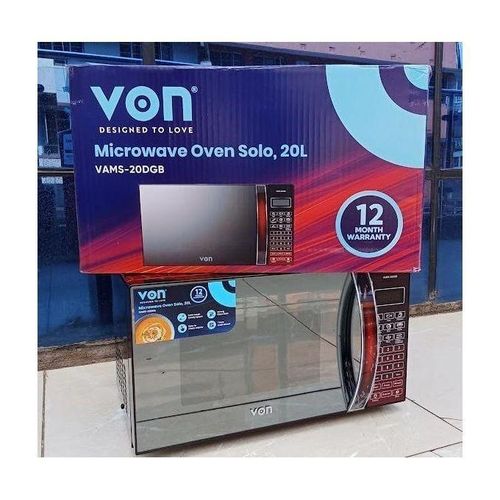 Von digital memory cooking VAMS-20DGB Microwave 20L 700W Digital control Touch control panel 7 auto cook menus
