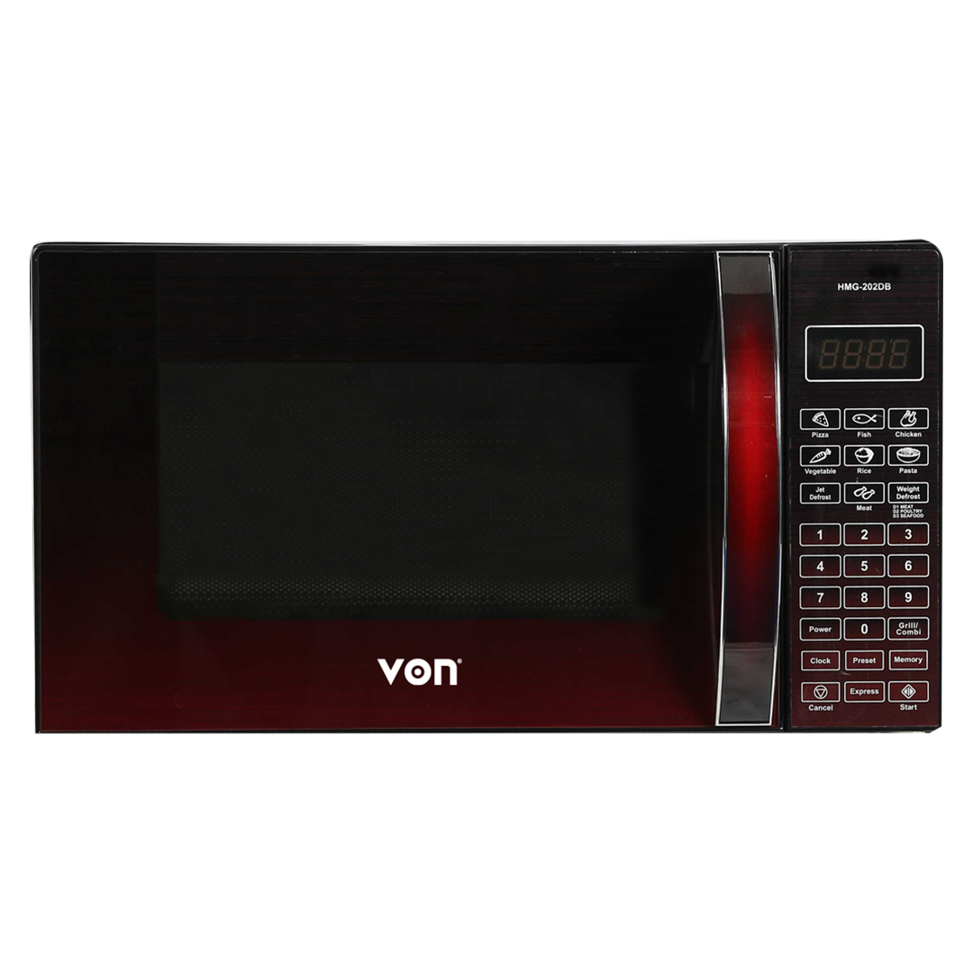 Von digital memory cooking VAMS-20DGB Microwave 20L 700W Digital control Touch control panel 7 auto cook menus
