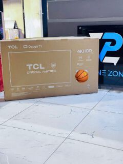 TCL 43 Inches  4K UHD V6C/V6D model, HDR Smart Google TV Ultra HD Direct LED, Netflix, YouTube, Dolby Audio,sleek bezel-less  design With Free Gift of Wall Mount and TV GUARD