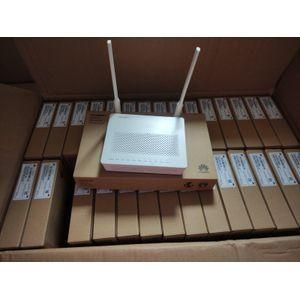 XPON GPON ONU Fiber Optic Network Router with Dual Antennas, Stable WiFi, Multiple LAN Ports for FTTH Internet