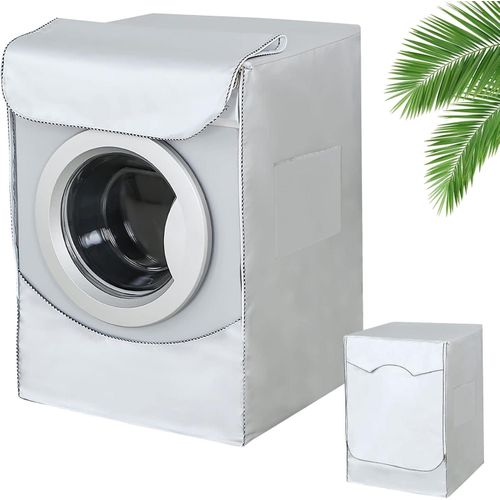 Heavy-Duty Front-Load Washing Machine Cover – Sunproof & Waterproof.Protect your washing machine from dust, water, and everyday damage with this high-quality front load washing machine cover
