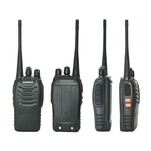 BAOFENG BF-888S Walkie Talkies for Adults Long Range Two Way Radios with Headphones 16 Channels Rechargeable Handheld 2 Way Radio with Flashlight Li-ion Battery and Charger (Pack of 2)
